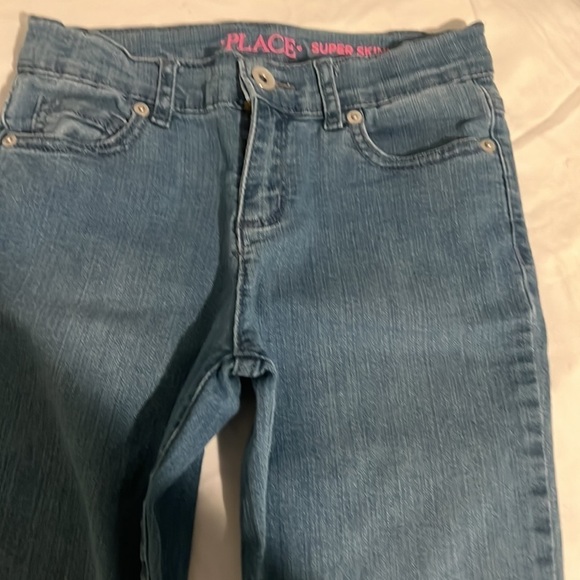 EUC Girl’s Children’s Place Super Skinny Jeans - Picture 4 of 5